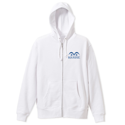 ワンピース 海軍 ジップパーカー Ver.2.0/WHITE-M 图片 3 | AniSmile
