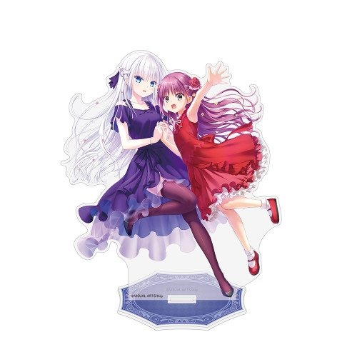 Summer Pockets REFLECTION BLUE 鳴瀬しろは&加藤うみ アクリルスタンド(大) パーティードレスVer. - AniSmile