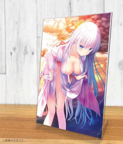 Summer Pockets REFLECTION BLUE 鳴瀬しろは アクリルアートスタンド - AniSmile