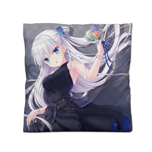 Summer Pockets REFLECTION BLUE 鳴瀬しろは 両面プリントクッションカバー Image 2 | AniSmile