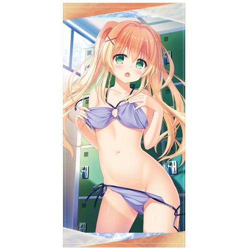 Summer Pockets REFLECTION BLUE 紬ヴェンダース 120cmビッグタオル 水着Ver. - AniSmile