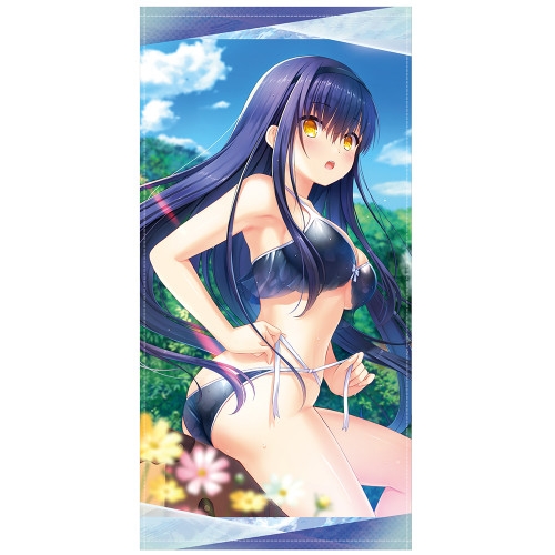 Summer Pockets REFLECTION BLUE 久島鴎 120cmビッグタオル 水着Ver. - AniSmile