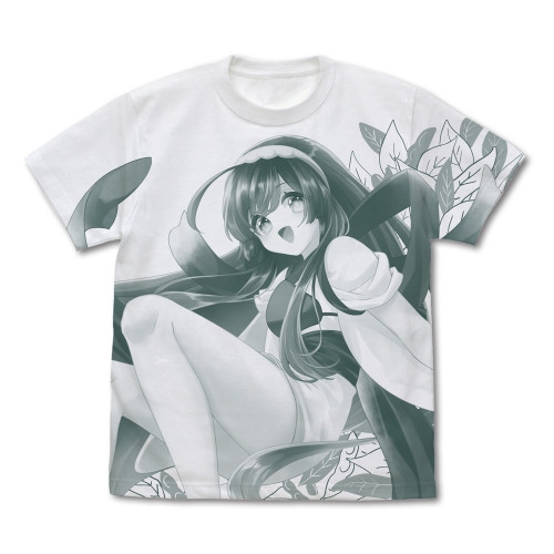 東北ずん子 オールプリントTシャツ/WHITE-L Image 2 | AniSmile