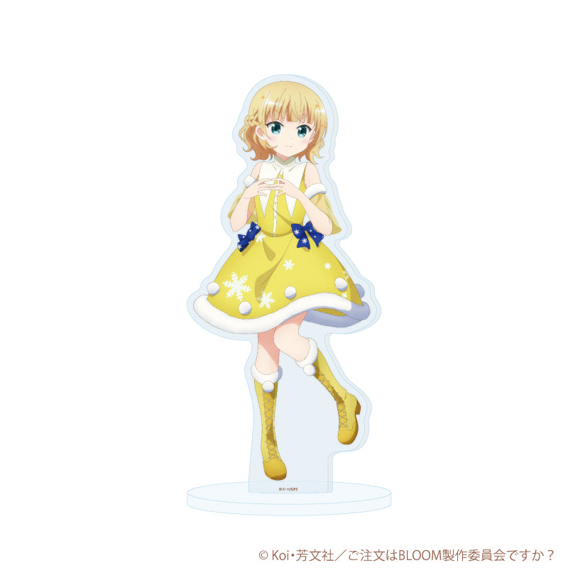 アクリルスタンド「ご注文はうさぎですか?BLOOM」19/シャロ 雪の妖精ver.(描き下ろしイラスト) - AniSmile