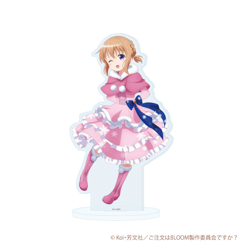 アクリルスタンド「ご注文はうさぎですか?BLOOM」15/ココア 雪の妖精ver.(描き下ろしイラスト) - AniSmile