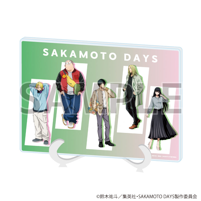 アクリルアートボード(A5サイズ)「SAKAMOTO DAYS」03/春私服ver.(描き下ろしイラスト) - official product image | AniSmile