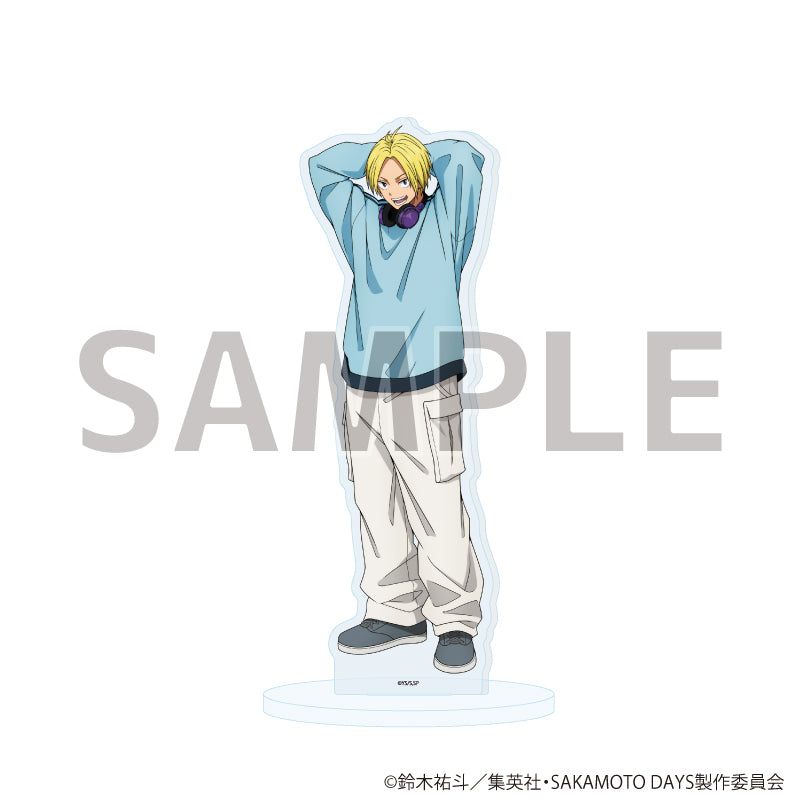 アクリルスタンド「SAKAMOTO DAYS」12/朝倉シン 春私服ver.(描き下ろしイラスト) - official product image | AniSmile