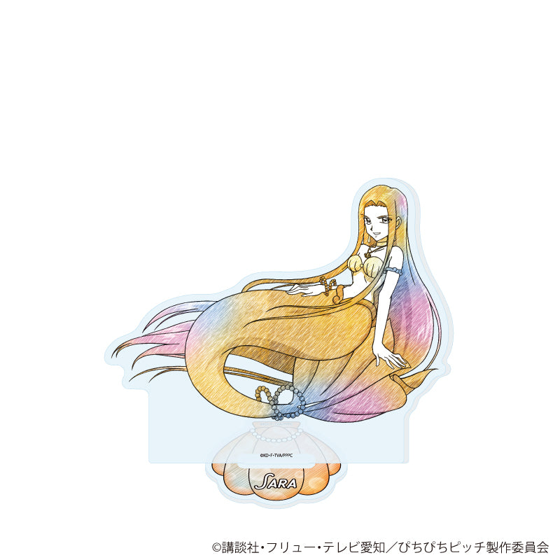 アクリルスタンド「マーメイドメロディーぴちぴちピッチ」25/沙羅(グラフアートスケッチイラスト) - 公式商品画像 | AniSmile