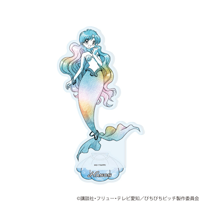 アクリルスタンド「マーメイドメロディーぴちぴちピッチ」20/波音(グラフアートスケッチイラスト) - 公式商品画像 | AniSmile