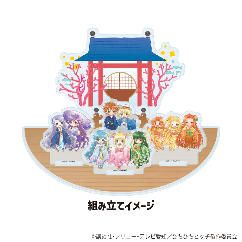 アクリルジオラマ「マーメイドメロディーぴちぴちピッチ」01/和服ver.(グラフアートイラスト) 图片 2 | AniSmile