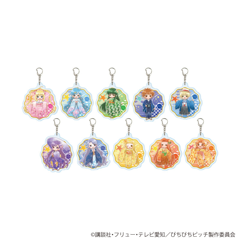 アクリルキーホルダー「マーメイドメロディーぴちぴちピッチ」04/和服ver. ブラインド(全10種)(グラフアートイラスト) - AniSmile