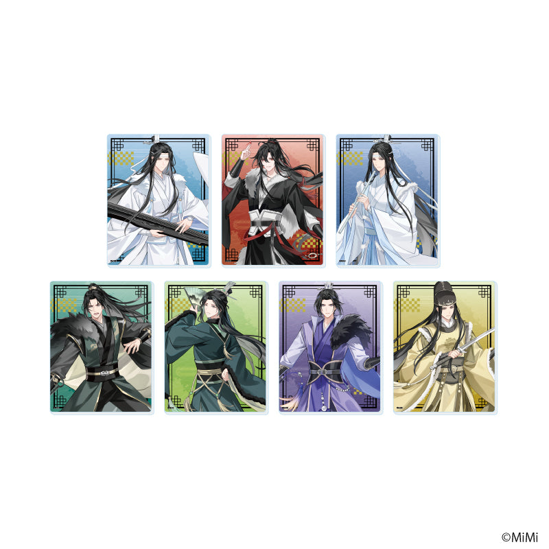 アクリルカード「大河幻想ラジオドラマ「魔道祖師」」02/ブラインド(全7種)_カラー(描き下ろしイラスト) - AniSmile