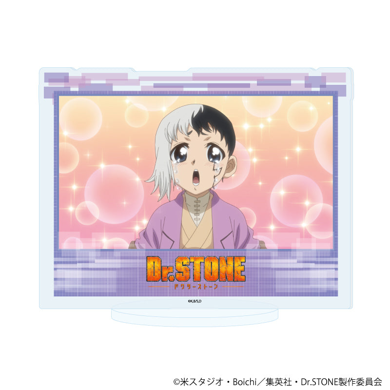 アクリルスタンド「Dr.STONE」61/あさぎりゲン(場面写イラスト) - AniSmile