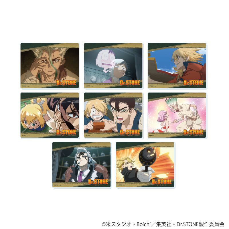 アクリルカード「Dr.STONE」11/ブラインド(全8種)(場面写イラスト) - AniSmile