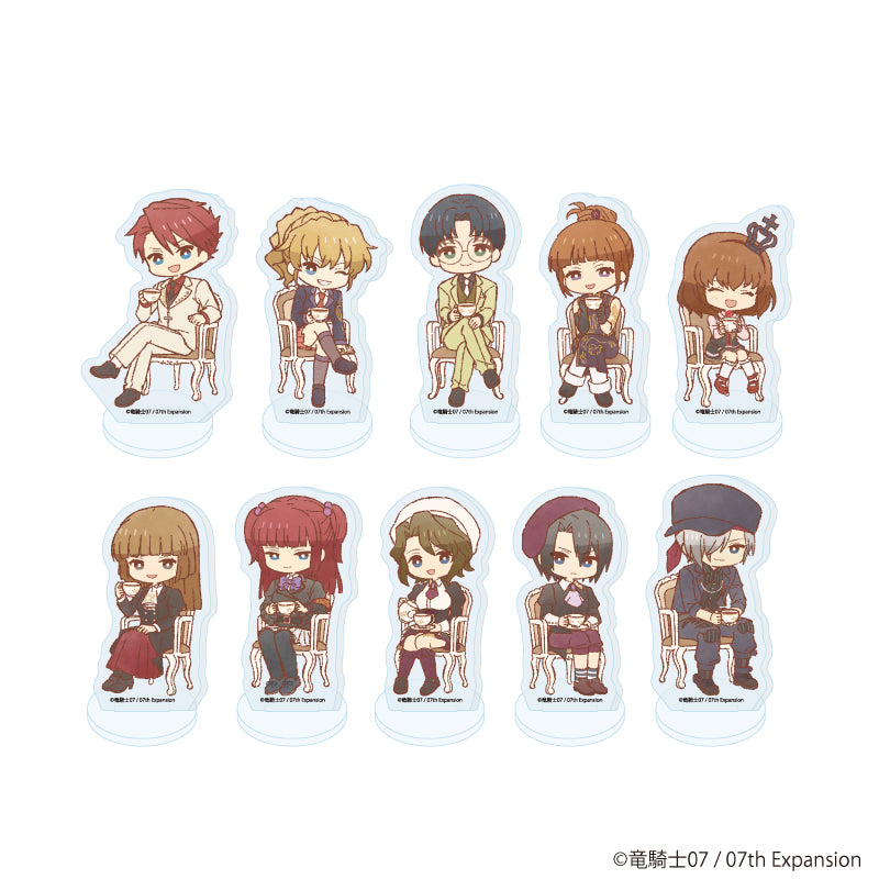 アクリルぷちスタンド「うみねこのなく頃に」14/お茶会ver. ブラインド(全10種)(レトロアートイラスト) - AniSmile