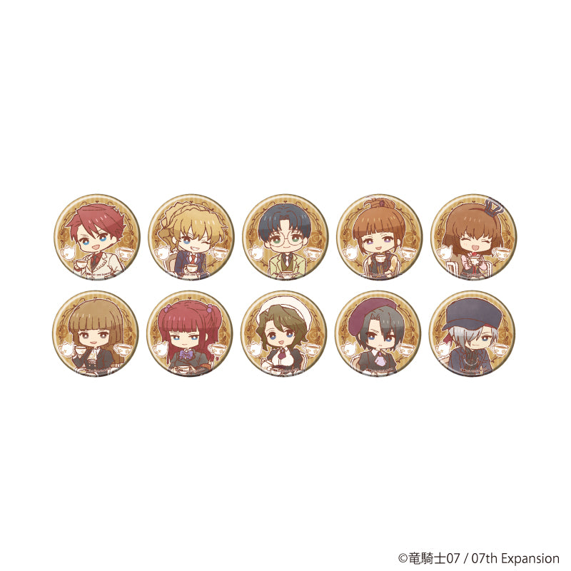 缶バッジ「うみねこのなく頃に」35/お茶会ver. ブラインド(全10種)(レトロアートイラスト) - AniSmile
