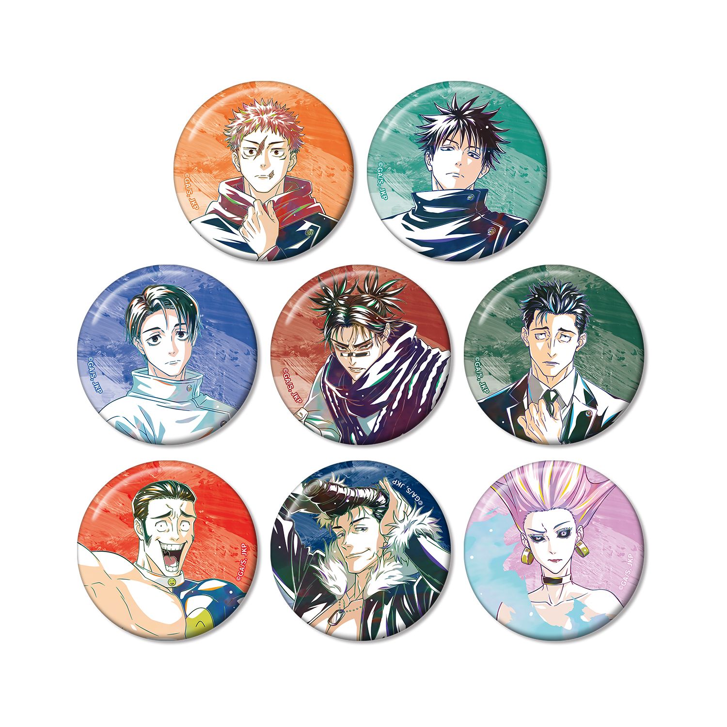 TVアニメ「呪術廻戦」 トレーディング Ani-Art 第9弾 缶バッジ ver.B(単位/単品) - official product image | AniSmile