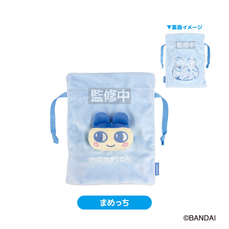 たまごっち ぬいぐるみ付き巾着 まめっち - 官方商品图片 | AniSmile