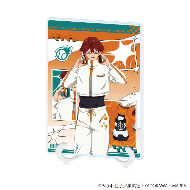 アクリルアートボード(A5サイズ)「TVアニメ『忘却バッテリー』」06/千早瞬平 原宿ファッション風ver.(描き下ろしイラスト) - AniSmile