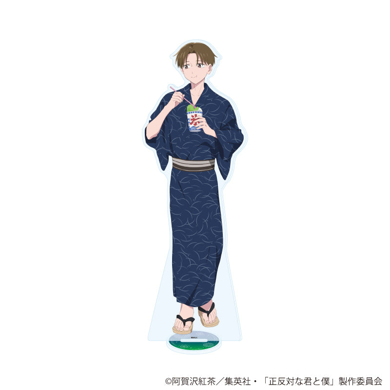 BIGアクリルスタンド「TVアニメ『正反対な君と僕』」05/平 夏祭りver.(描き下ろしイラスト) - AniSmile