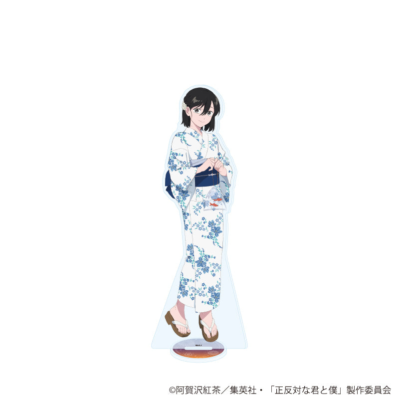 BIGアクリルスタンド「TVアニメ『正反対な君と僕』」04/西 夏祭りver.(描き下ろしイラスト) - AniSmile