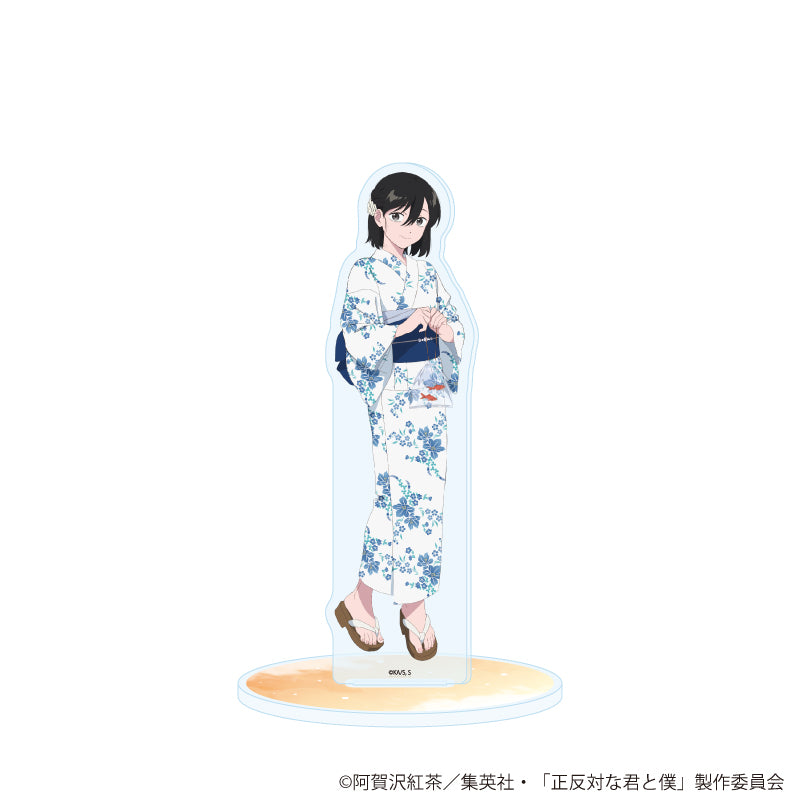アクリルスタンド「TVアニメ『正反対な君と僕』」10/西 夏祭りver.(描き下ろしイラスト) - AniSmile