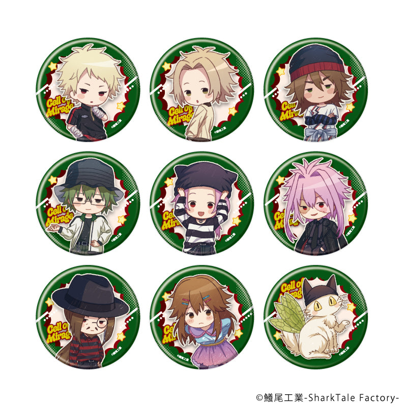 缶バッジ「細胞神曲」12/原宿系ファッションver. ブラインド(全9種)(グラフアートイラスト) - AniSmile