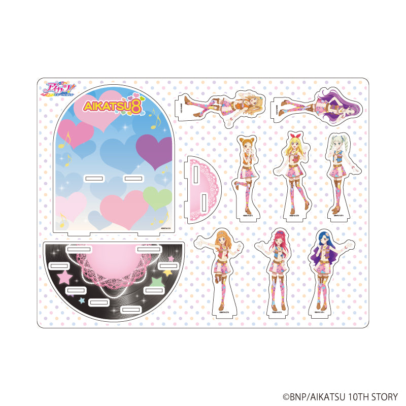 アクリルジオラマ「アイカツ!」03/集合デザイン(描き下ろしイラスト) - 官方商品图片 | AniSmile