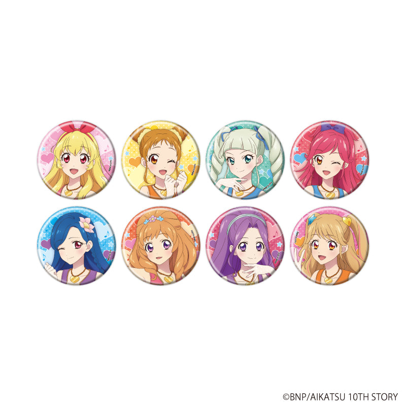 缶バッジ「アイカツ!」14/トレーディング(全8種)(描き下ろしイラスト) - AniSmile