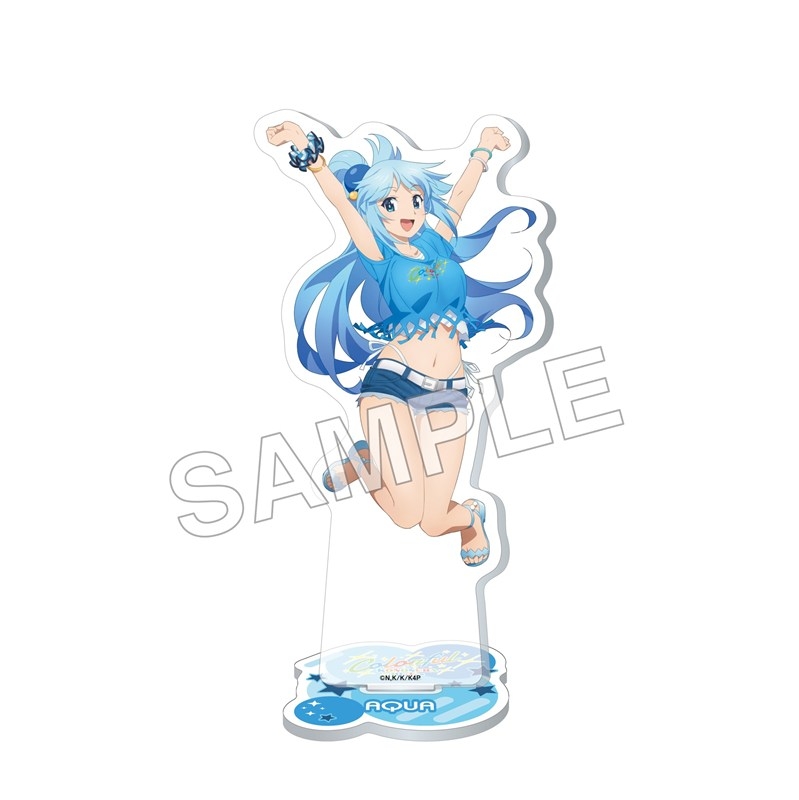アニメ「この素晴らしい世界に祝福を!」アクリルスタンドフィギュア Colorful ver. アクア - 官方商品图片 | AniSmile