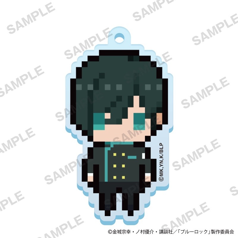 TVアニメ「ブルーロック」ぷちびっとキーホルダー Vol.2 糸師 凛 - official product image | AniSmile