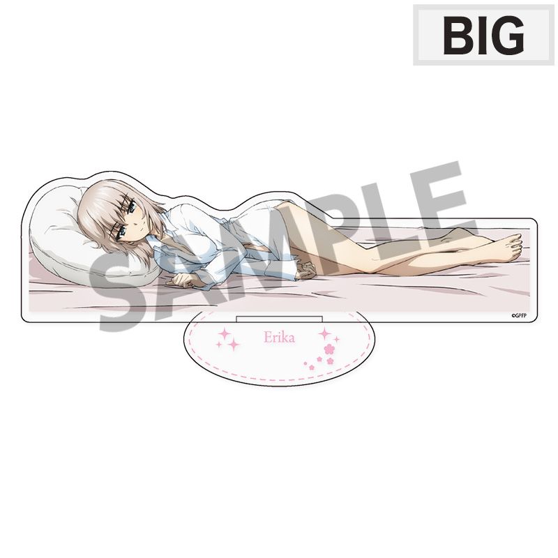 ガールズ&パンツァー 最終章 BIGアクリルスタンド 逸見エリカ 添い寝B ver. - AniSmile