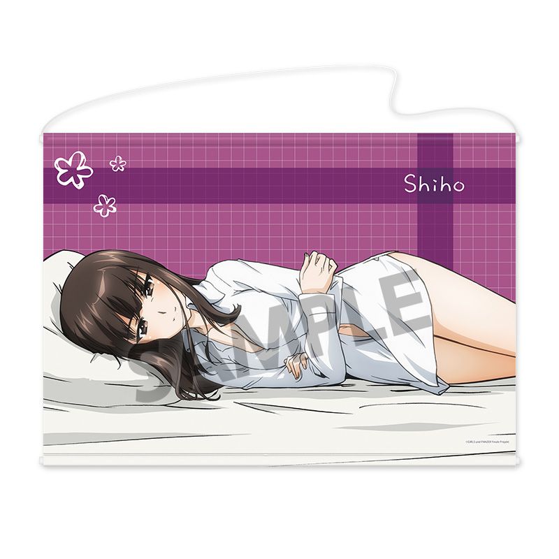 ガールズ&パンツァー 最終章 B2タペストリー 西住しほ 添い寝B ver. - AniSmile