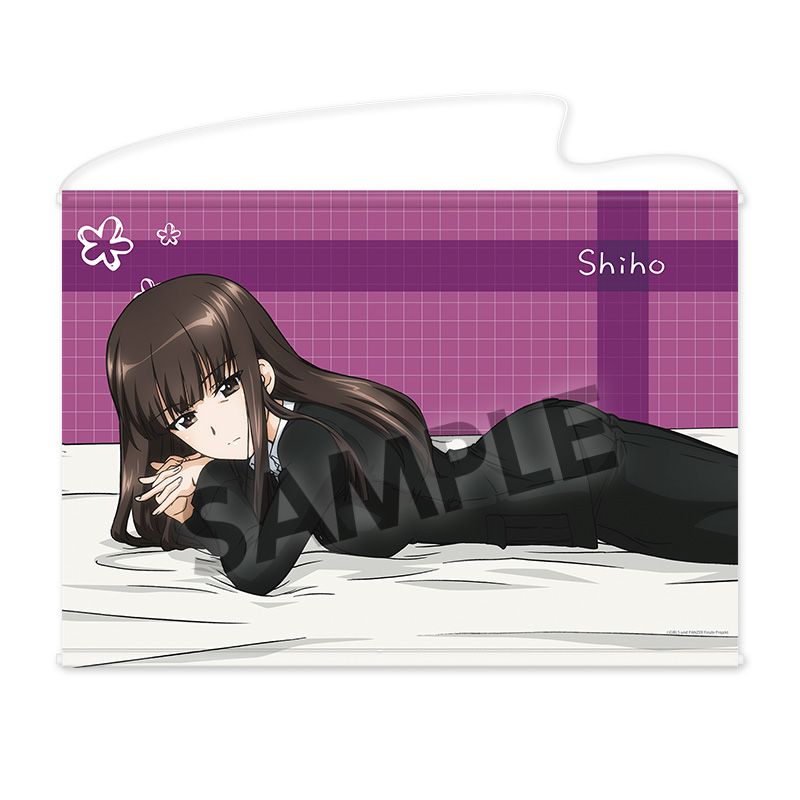 ガールズ&パンツァー 最終章 B2タペストリー 西住しほ 添い寝A ver. - AniSmile