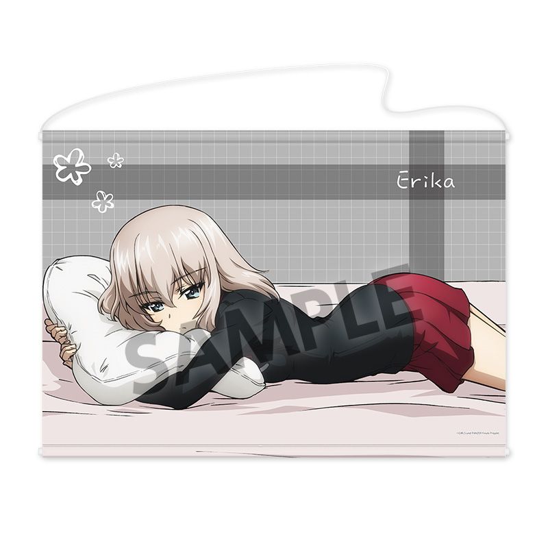 ガールズ&パンツァー 最終章 B2タペストリー 逸見エリカ 添い寝A ver. - AniSmile
