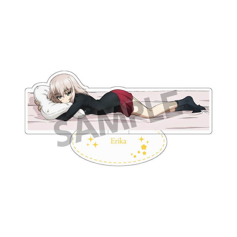 ガールズ&パンツァー 最終章 アクリルスタンド 逸見エリカ 添い寝A ver. - AniSmile