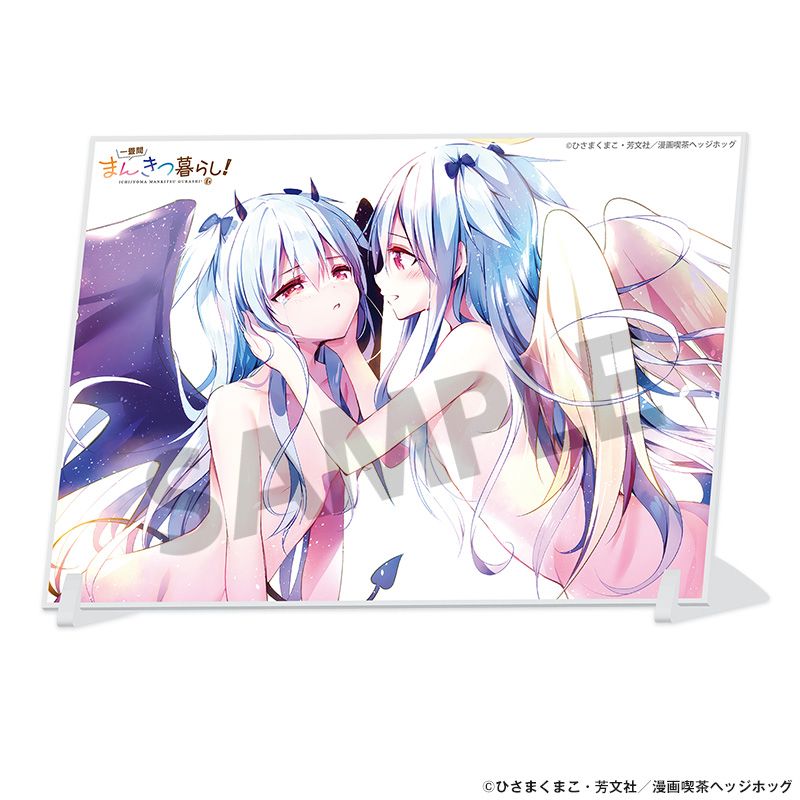 一畳間まんきつ暮らし! A6ビジュアルアクリルプレート 中埜音緒 - 官方商品图片 | AniSmile
