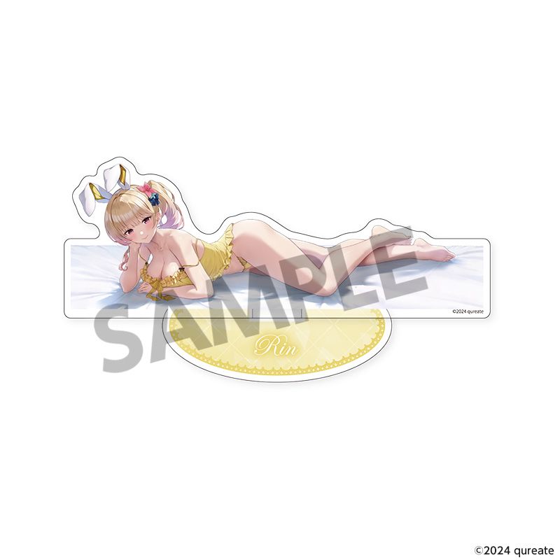 バニーガーデン 描き下ろしアクリルスタンド 凜 添い寝B ver. - AniSmile