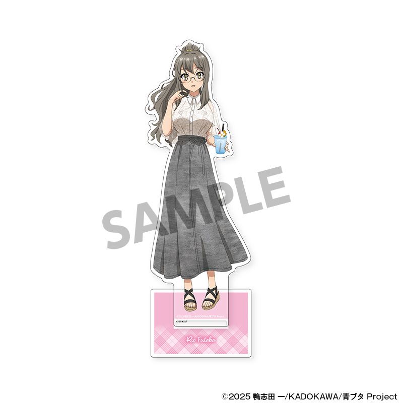 青春ブタ野郎シリーズ 描き下ろしBIGアクリルスタンド 双葉理央 バカンス ver. - 公式商品画像 | AniSmile