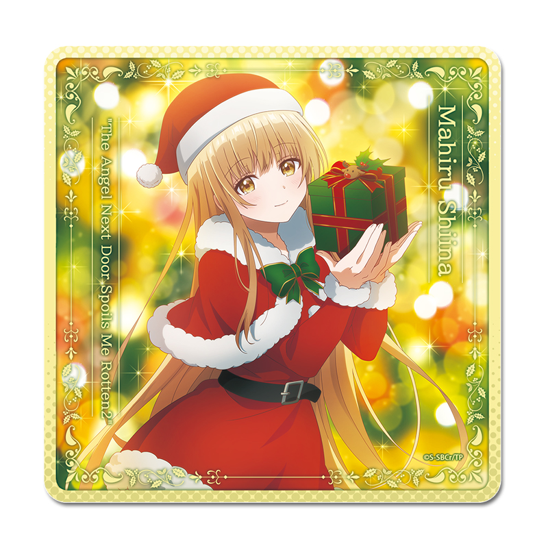 お隣の天使様にいつの間にか駄目人間にされていた件2 ラバーマットコースター【クリスマス】 - AniSmile