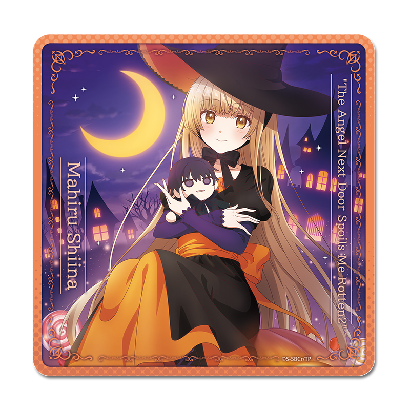 お隣の天使様にいつの間にか駄目人間にされていた件2 ラバーマットコースター【ハロウィン】 图片 2 | AniSmile