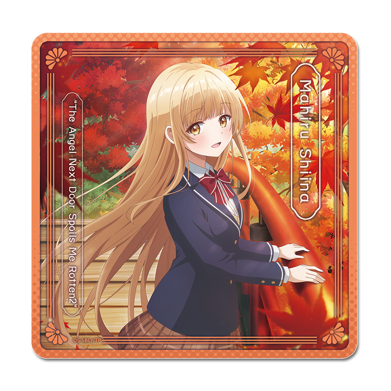 お隣の天使様にいつの間にか駄目人間にされていた件2 ラバーマットコースター【紅葉】 Image 2 | AniSmile