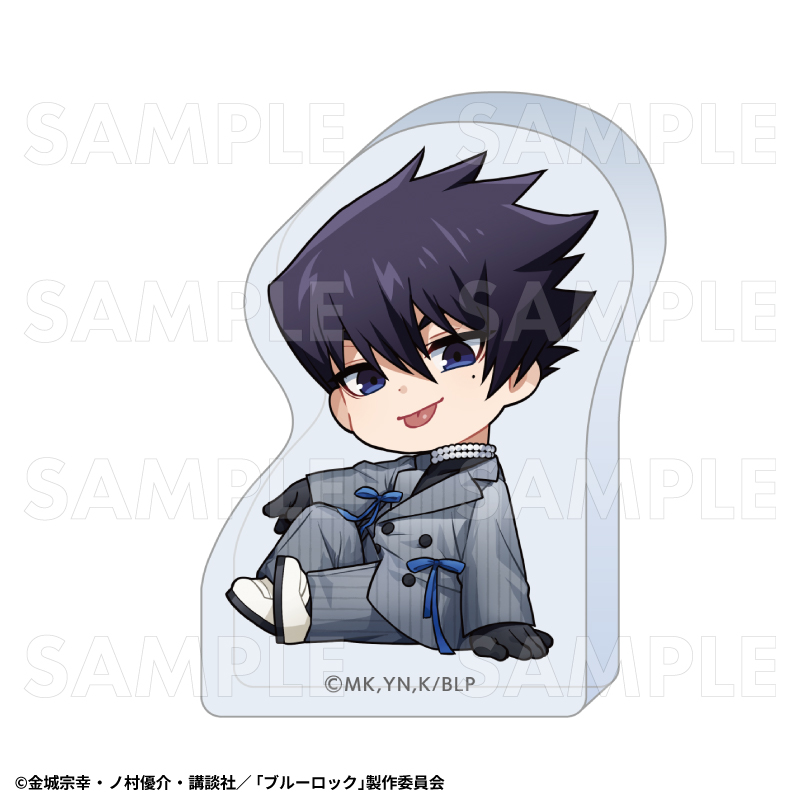 TVアニメ『ブルーロック』バレエコアStyle ちびキャラver. アクリルブロック【烏 旅人】 图片 2 | AniSmile