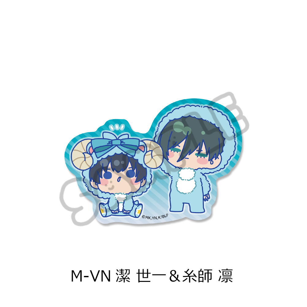 TVアニメ『ブルーロック』第11弾 クリアステッカー M-VN (潔 世一&糸師 凛) - AniSmile