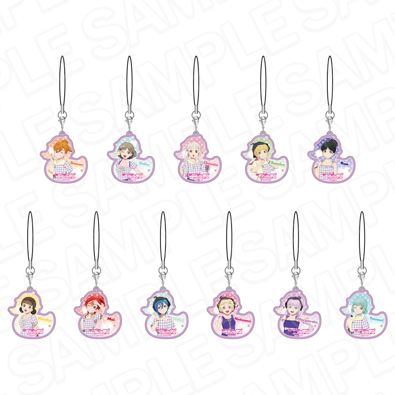 ラブライブ!スーパースター!! アクリルチャームストラップ サウナ ver. - AniSmile