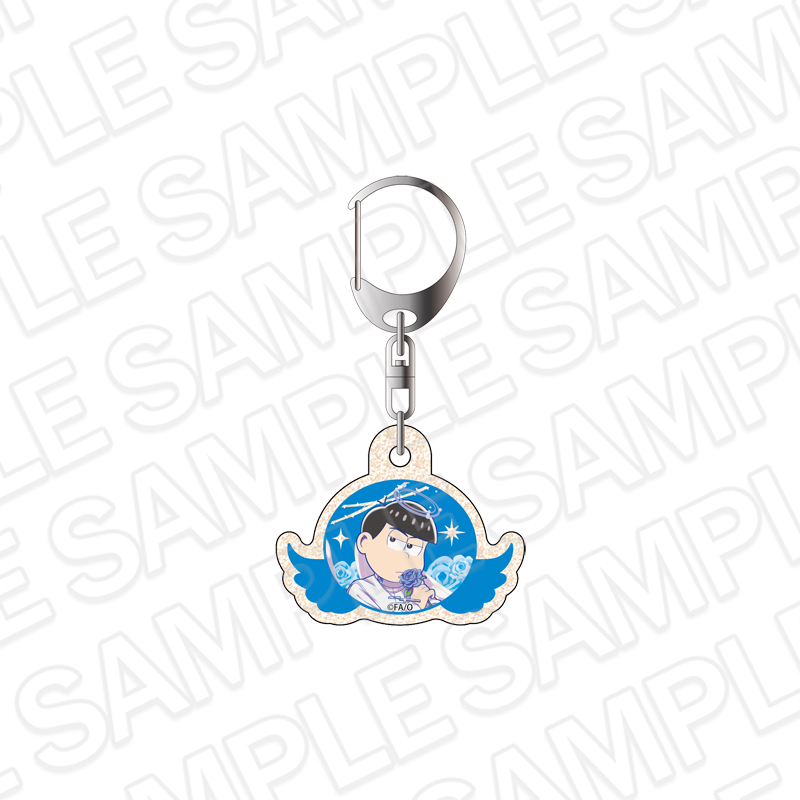 おそ松さん ラメアクリルキーホルダー カラ松 Angel ver. - 官方商品图片 | AniSmile