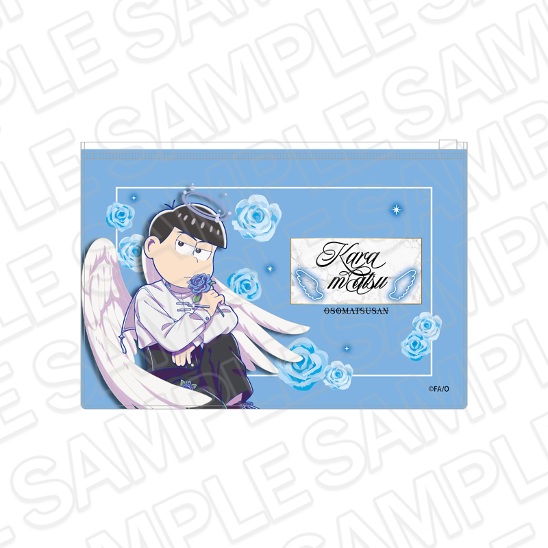 おそ松さん クリアポーチ カラ松 Angel ver. - official product image | AniSmile