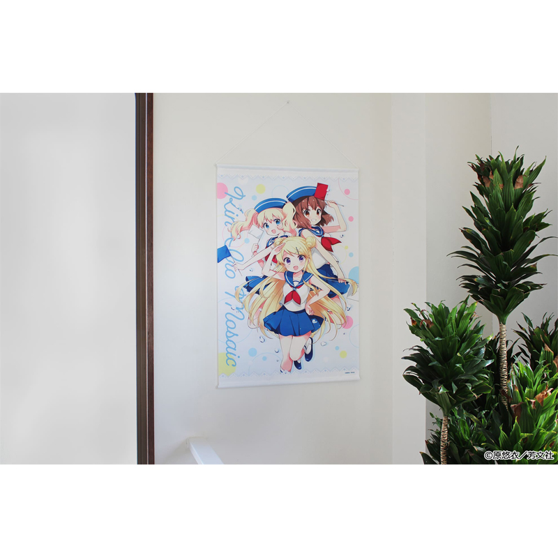 きんいろモザイク B2タペストリー【マリン】 图片 5 | AniSmile