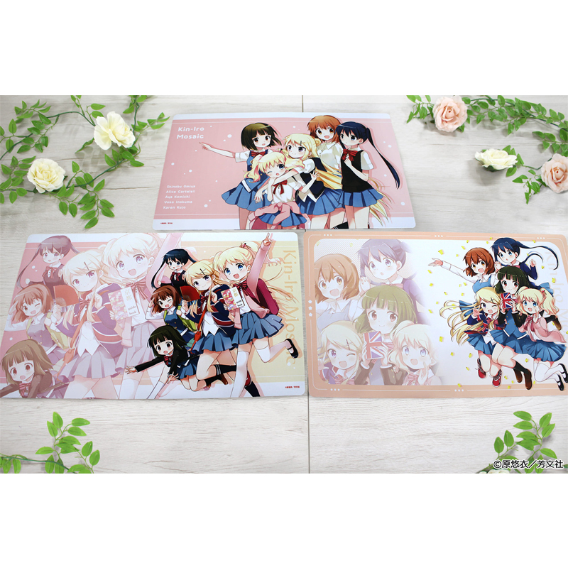 きんいろモザイク デスクマット【修学旅行】 Image 4 | AniSmile