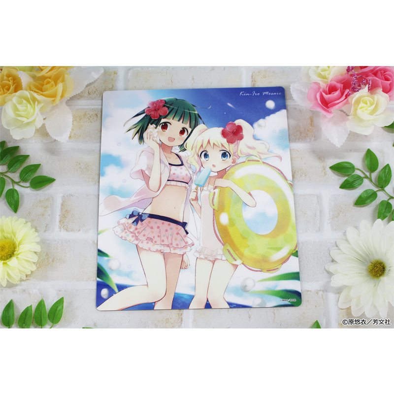 きんいろモザイク マウスパッド【水着】 Image 2 | AniSmile